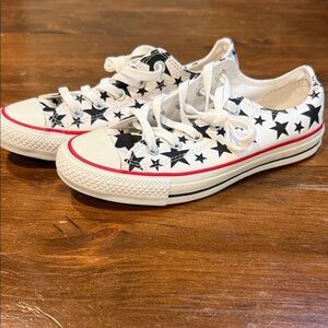 Converse Women’s Low Top Star Print Sneakers - Brand new, in box